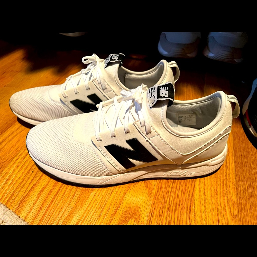 New balance white 247 size 11